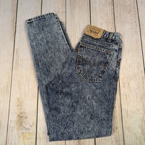 Levi's 550 Jeans Vintage Orange Tab Acid Wash‎ Relaxed Fit Denim Pants W30 L30